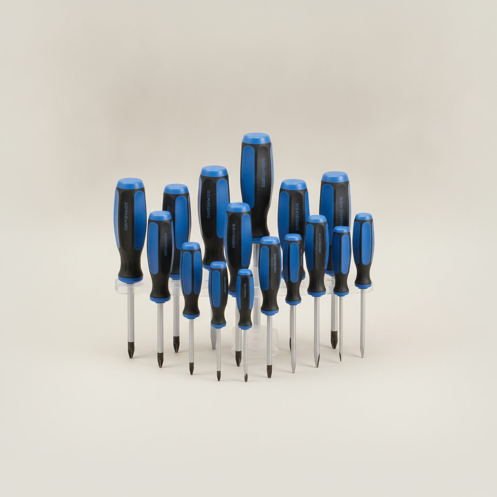 16-Piece Cushion-Grip Screwdriver Set
