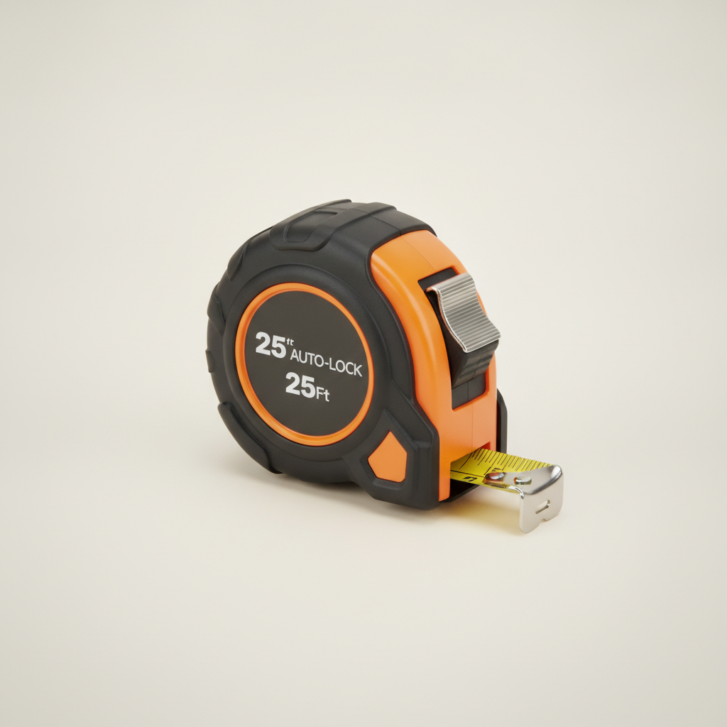 25-ft Auto-Lock Tape Measure