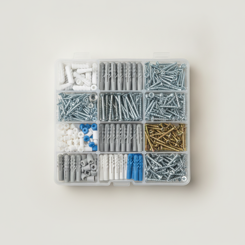500-Piece Drywall Anchor Kit