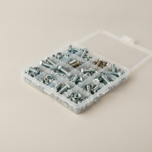 350-Piece Hex Bolt & Nut Assortment