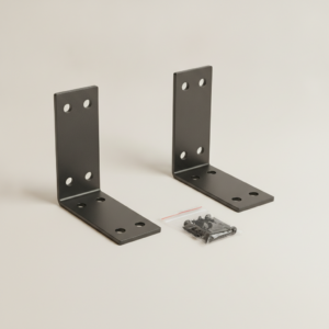 Heavy-Duty 12-inch Shelf Bracket Pair