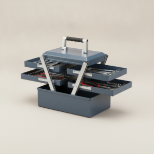 20-inch Steel Cantilever Tool Box